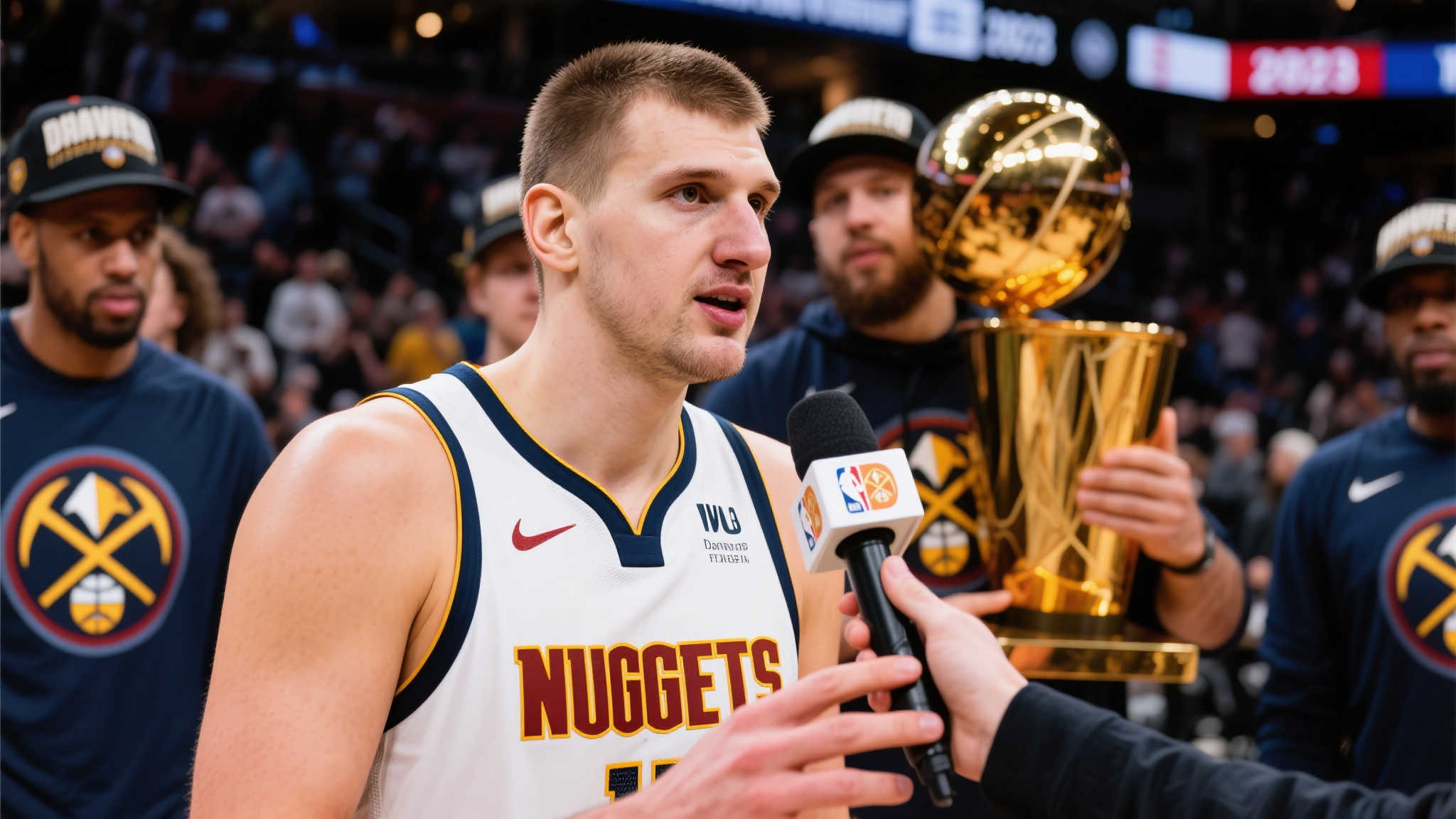 约基奇论掘金夺冠前景：我不相信‘如果’，我们必须面对现实